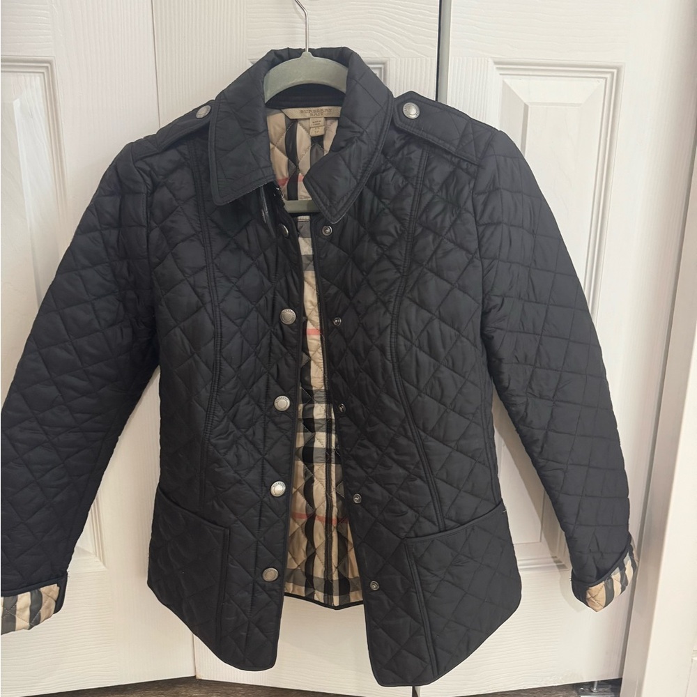 BURBERRY QUILTED JACKET XS